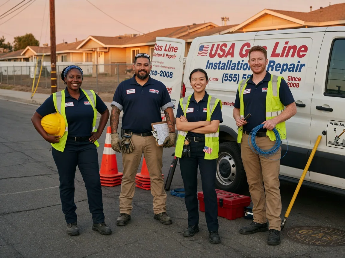 Gas Line Installation company in Engelhard, NC